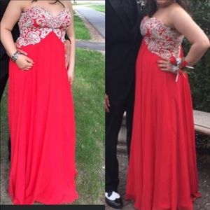 Red Formal dress